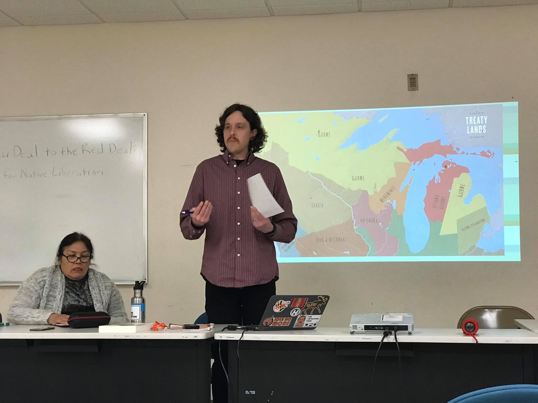From the Green New Deal to the Red Deal: Meeting Report