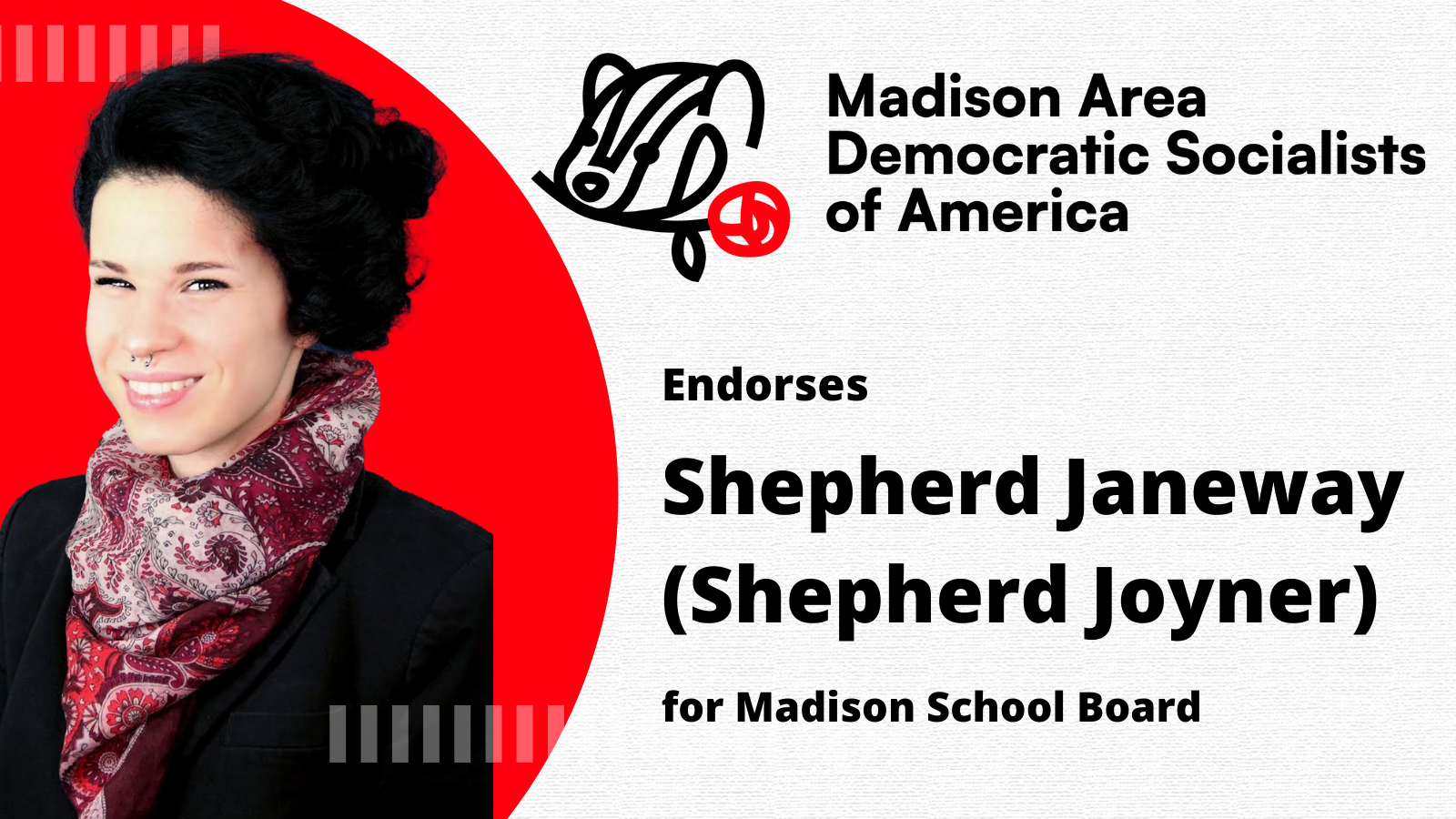 Shepherd Janeway for Madison School Board